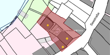 Start der Abbrucharbeiten in der Seestraße 45 und 46 in Mölln