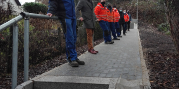 Ratzeburg: Treppenanlage zwischen der ‚Oelmannsallee‘ und ‚Am Mühlengraben‘ fertiggestellt