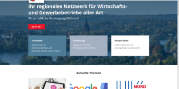 Wirtschaftsverein Mölln startet 2021 mit neuer Webseite