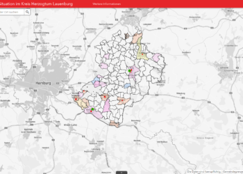 Kreis veröffentlicht Inzidenzkarte – Landrat warnt jedoch vor Fehlinterpretationen