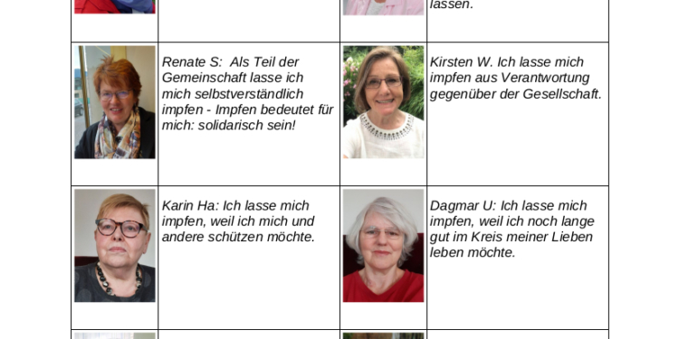 ‚Omas gegen Rechts‘ Herzogtum Lauenburg: Wir lassen uns impfen