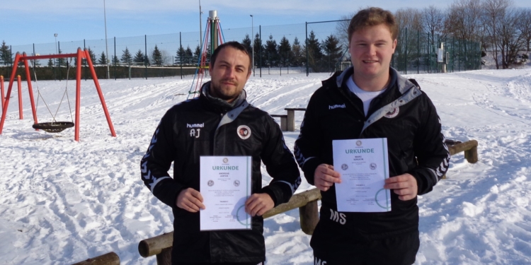 Zwei neue C-Lizenz Trainer beim SV Steinhorst-Labenz