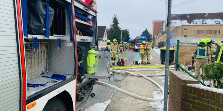 Mölln: Feuer in Tiefgarage am Sechseichener Weg