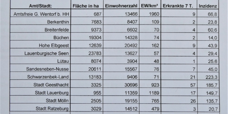 Corona: FDP zur Sieben-Tage-Inzidenz im Herzogtum