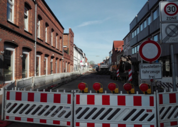 Ratzeburg: Wiederaufnahme der Bauarbeiten in der Domstraße