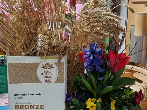 Biomarkt Lämmerhof erneut ausgezeichnet