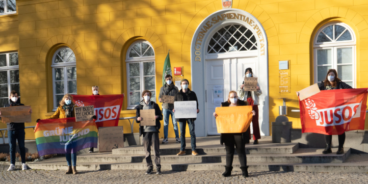 Forderungen der Grünen Jugend und Jusos zum feministischen Kampftag