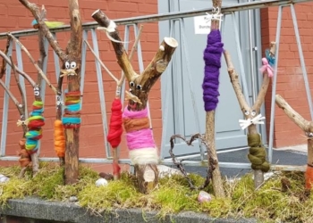 Hasen-Parade im Robert-Koch-Park