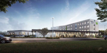 Grundsteinlegung für neue Firmenzentrale der Vereinigte Stadtwerke GmbH