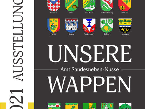 Unsere Wappen – Ausstellung im Regionalzentrum Sandesneben