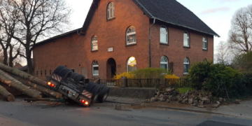 Schon wieder ein Lkw-Unfall in Breitenfelde