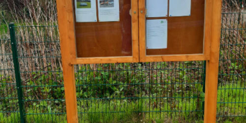 Büchen: Tischlerei Lange spendet neuen Info-Schaukasten