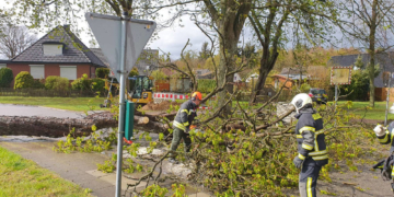 Herbststürme im Mai? Feuerwehr Bliestorf im Einsatz!