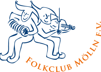 Der Folkclub Mölln präsentiert sich im neuen Logo