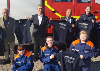 Neue Polo Shirts für die Jugendfeuerwehr Ratzeburg
