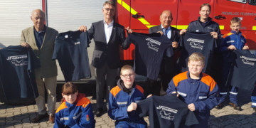 Neue Polo Shirts für die Jugendfeuerwehr Ratzeburg