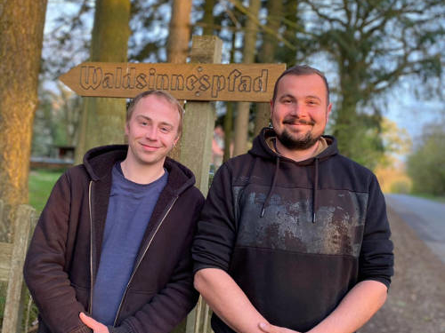 Das neue Team für den Waldsinnespfad in Niendorf Stecknitz stellt sich vor