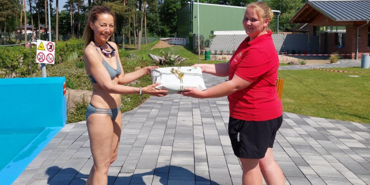 Waldschwimmbad Büchen begrüßte 5.000. Gast in der Jubiläumssaison