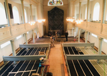 Lütau: Die Arbeiten zur klimaneutralen Wärmeversorgung laufen auf Hochtouren