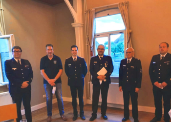 Erste Freiwillige Feuerwehr im Kreis hält Jahreshauptversammlung in Präsenz ab