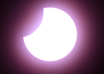 Sonnenfinsternis über Sierksrade