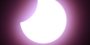 Sonnenfinsternis über Sierksrade