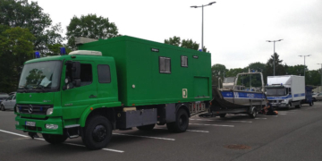 Hochwasser in Nordrhein-Westfalen und Rheinland-Pfalz: Technische Einsatzhundertschaft der Bundespolizeiabteilung Ratzeburg verlegt