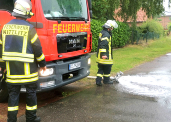 Keller in Kittlitz bei Starkregen voll gelaufen