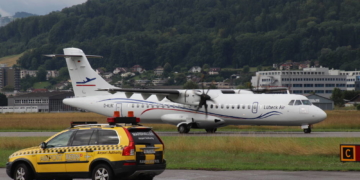 Erstflug nach Bern, die neue Destination von Lübeck Air