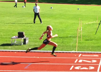 Leichtathletik: Sophia Linke von der LG Schönberg W-S-K überzeugt mit zwei Kreisrekorden