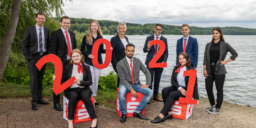 Frischer Wind für die Kreissparkasse – Start für zehn neue Auszubildende