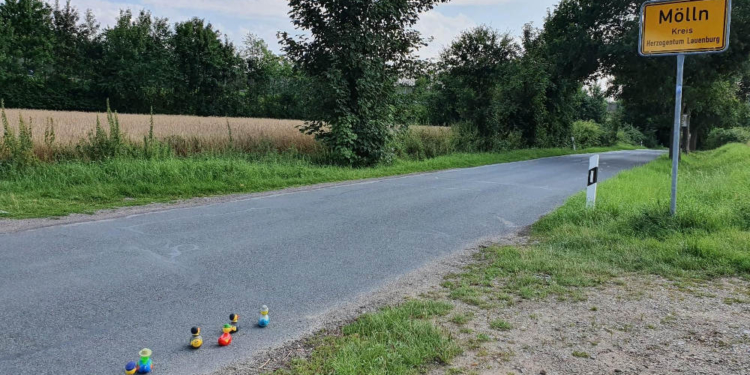Sponsoren-Enten für 13. Möllner Entenrennen bereits im Trainingslager