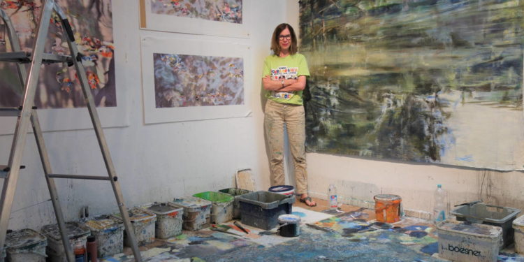 ‚Im Fluss der Zeit‘ – Offenes Atelier mit Ausstellung