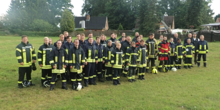 Amtsausbildung der Amtsfeuerwehren des Amtes Lauenburgische Seen mit großem Zuspruch