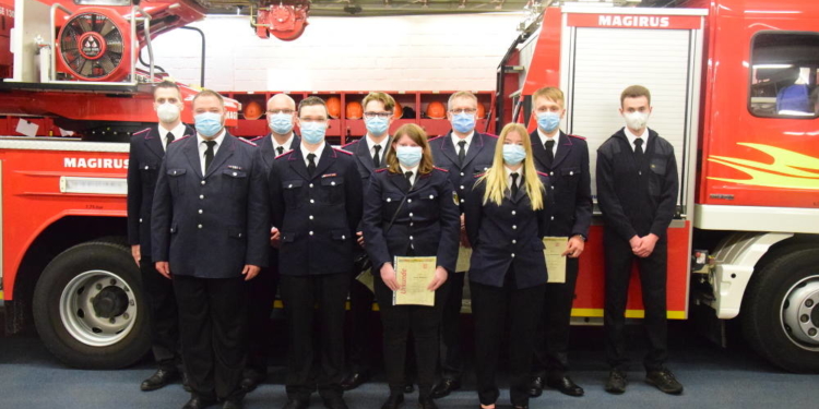 Mitgliederboom in der Freiwilligen Feuerwehr Wentorf bei Hamburg