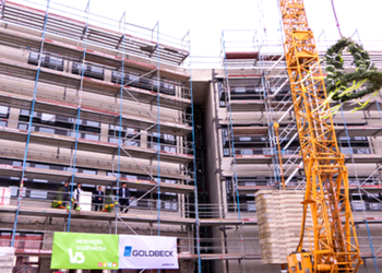 Richtfest bei den Vereinigten Stadtwerken in Ratzeburg