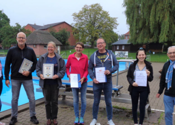 Ehrungen bei der DLRG in Steinhorst