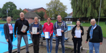 Ehrungen bei der DLRG in Steinhorst