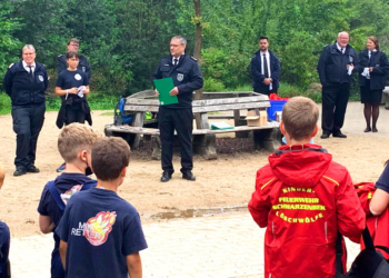 Feuerwehrnachwuchs bei KFV-Rallye im Naturparkzentrum Uhlenkolk erfolgreich