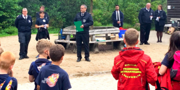 Feuerwehrnachwuchs bei KFV-Rallye im Naturparkzentrum Uhlenkolk erfolgreich