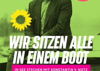 In See stechen mit Konstantin von Notz