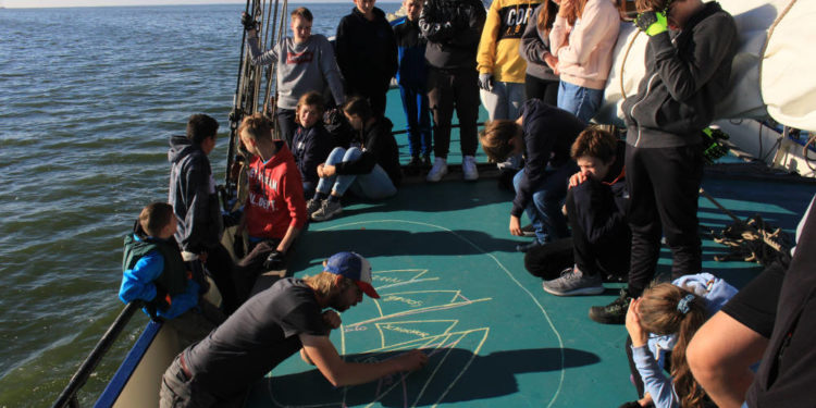 Segeltörn auf einem Dreimaster