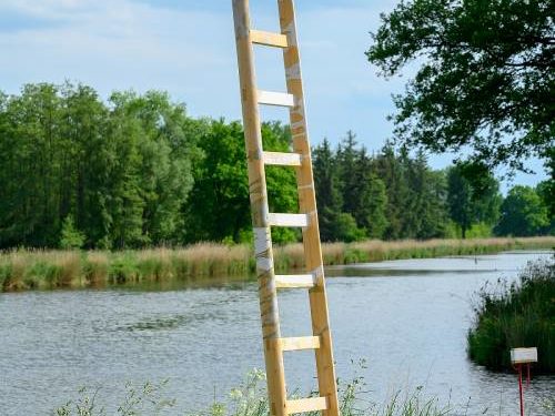 (Klang-)Installation von Anja Franksen in Basthorst