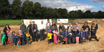 Erster Spatenstich für die Kindertagesstätte des Amtes Breitenfelde