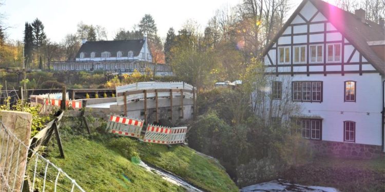 Zukunft der Mühlenbrücke in Aumühle gesichert