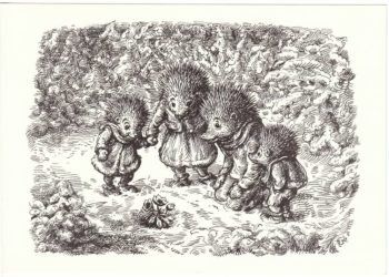 Weihnachtskarte der A. Paul Weber-Gesellschaft