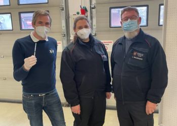 Booster-Impfen bei der Freiwilligen Feuerwehr, Aumühle