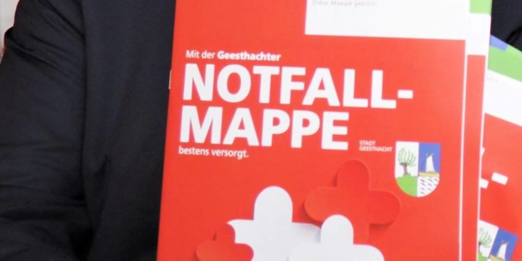 Notfallmappe kostenfrei erhältlich