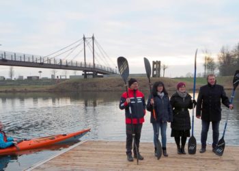 Neue Steganlage am Hafen