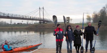 Neue Steganlage am Hafen